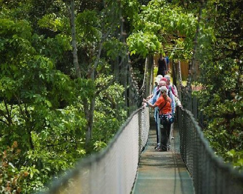 Hanging Bridges and Baldi Hotsprings