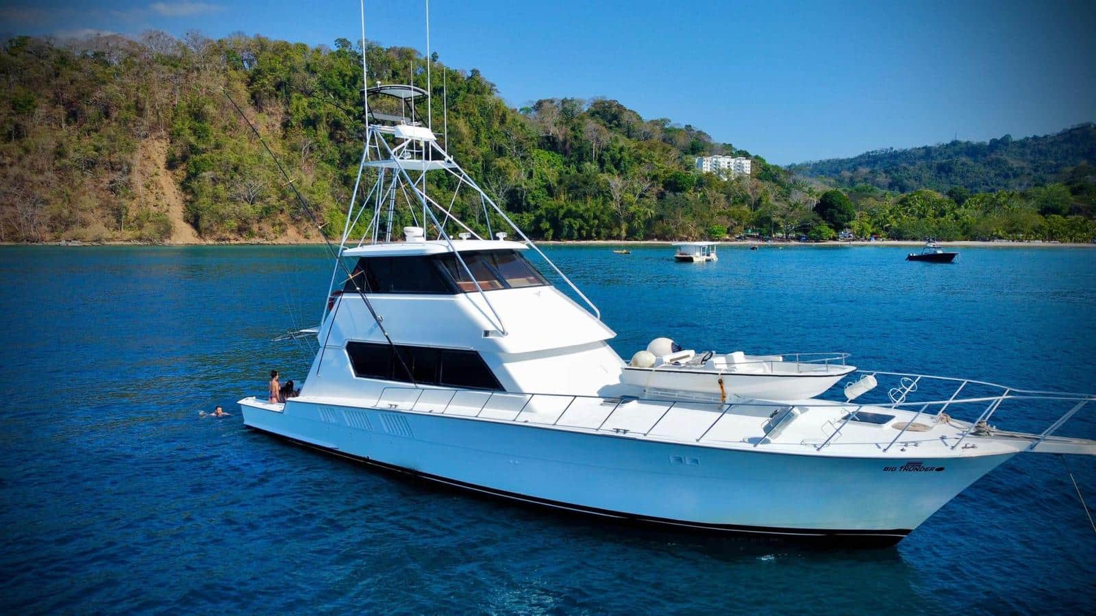 65ft Big Thunder party yacht in Costa Rica
