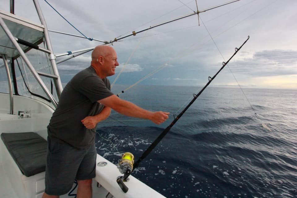 Sportfishing on a fishing and party boat combo in Costa Rica